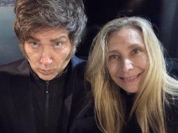 Javier y Karina Milei.