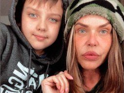 La quiere abrazar y no puede: la angustia del hijo menor de Nazarena por la salud de su madre