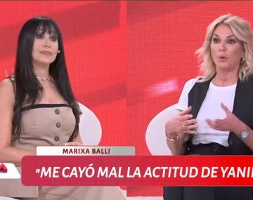 El enojo de Marixa Balli en LAM: qué pasó