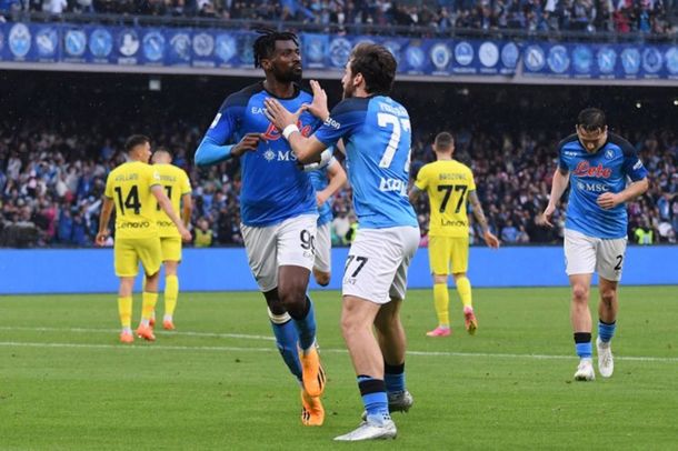 Con mucha presencia argentina, Napoli venció al Inter, finalista de Champions League