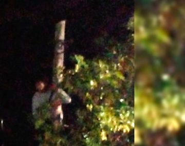 Córdoba: vecinos intentaron linchar a un roba cables