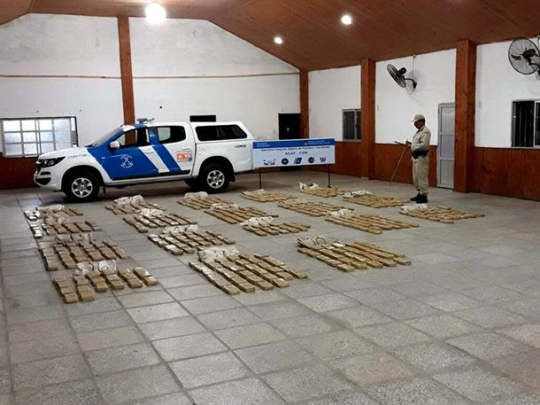 Decomisaron 348 kilos de marihuana en Corrientes