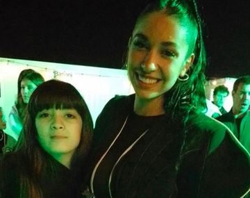 Morena la miedosa cumplió el sueño de conocer a María Becerra y el público enloqueció