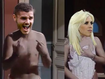 El Día de Amigo según Wanda Nara, Mauro Icardi y Maxi López