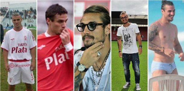 La increíble transformación de Daniel Osvaldo en 10 años: el antes y el después