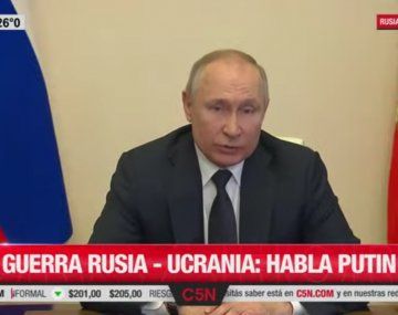 Putin aseguró que la invasión a Ucrania seguirá según lo planeado