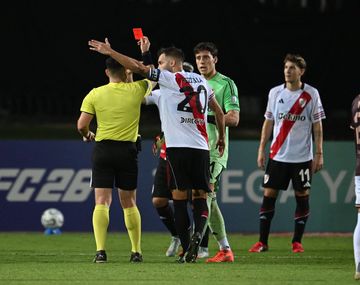 La decisión que tomó River tras la expulsión a Beltrán por la Copa Sudamericana