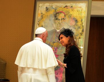 VIDEO: Así fue la reunión entre CFK y el Papa Francisco