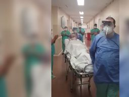 Una abuela de 94 a&ntilde;os fue dada de alta tras&nbsp;vencer al Covid-19 en medio de una pandemia
