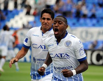Jaime Ayoví anotó el segundo gol de Godoy Cruz ante Tigre