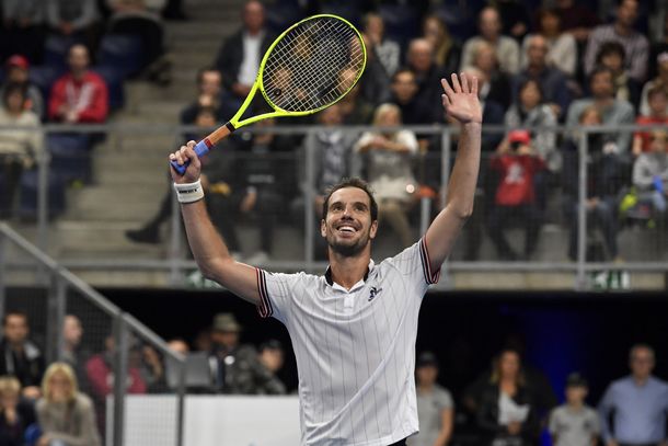 Schwartzman no pudo con Gasquet en la final del ATP de Amberes