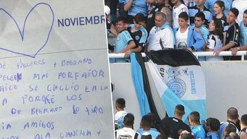 Con una carta, una nena pidió por un fútbol sin violencia Con una carta, una nena pidió por un fútbol sin violencia