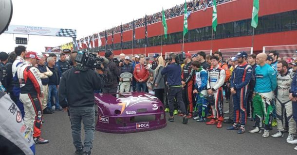 El emotivo homenaje para Juan María Traverso en el Autódromo de Buenos Aires