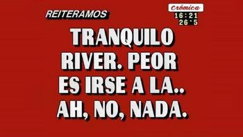 mira los afiches con las burlas de boca a river por su caida ante cruzeiro mira los afiches con las burlas de boca a river por su caida ante cruzeiro