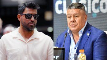 Kun Agüero vs Chiqui Tapia Kun Agüero vs Chiqui Tapia