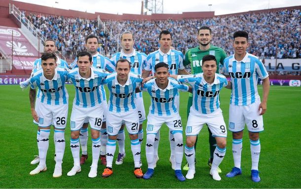 El equipo de Racing que le ganó a Lanús y defendió la punta