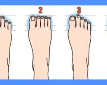Test viral: la forma de los dedos de tu pie revelará rasgos de tu identidad
