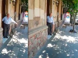 Tenía prisión domiciliaria por delitos de lesa humanidad y fue escrachado en la calle