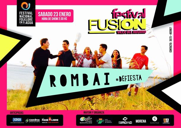 ¡Rombai, de fiesta! La banda suspendió un show porque se le hizo tarde