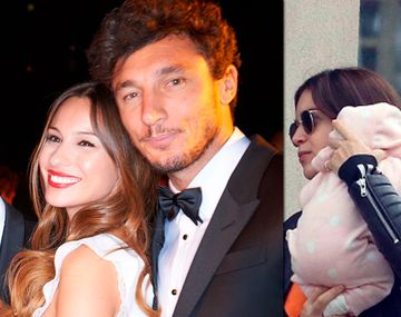 Así fue el encuentro Pampita y Pico con Zaira y Jacob