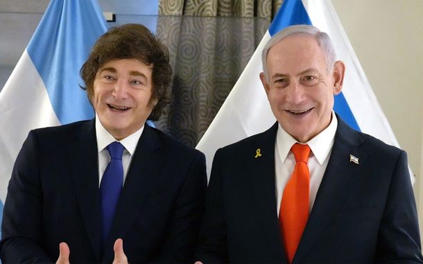 Javier Milei se reencontrará con su amigo Benjamin Netanyahu. Javier Milei se reencontrará con su amigo Benjamin Netanyahu.