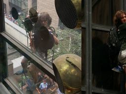 un hombre intento escalar la torre de trump en nueva york y lo atraparon un hombre intento escalar la torre de trump en nueva york y lo atraparon