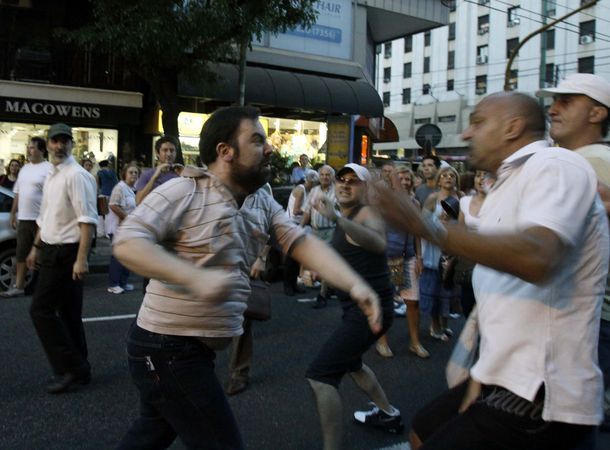 Incidente en el barrio de Caballito