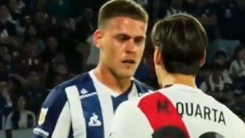 alta tension: picante ida y vuelta entre martinez quarta y girotti en talleres-river alta tension: picante ida y vuelta entre martinez quarta y girotti en talleres-river