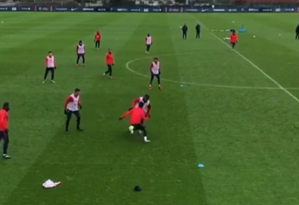 El brasileño haciendo de las suyas