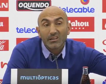 El DT se sacó la bronca con el periodista