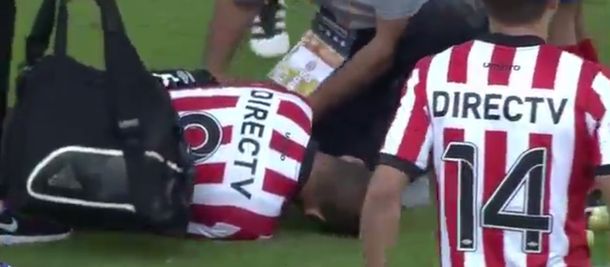 Lucas Viatri sufrió una lesión en su codo izquierdo