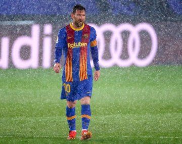 La imagen de Messi temblando que da la vuelta al mundo