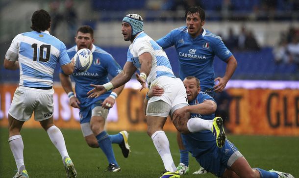 Los Pumas le ganaron a Italia en su segunda presentación europea