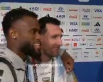 Jugadores de Cabo Verde pidieron sacarse fotos con Lionel Messi