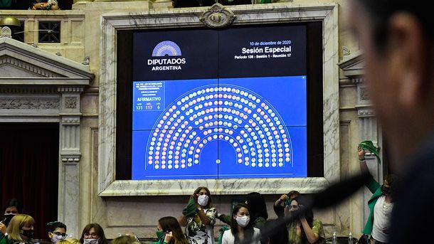 Aborto legal: cómo votó cada diputado