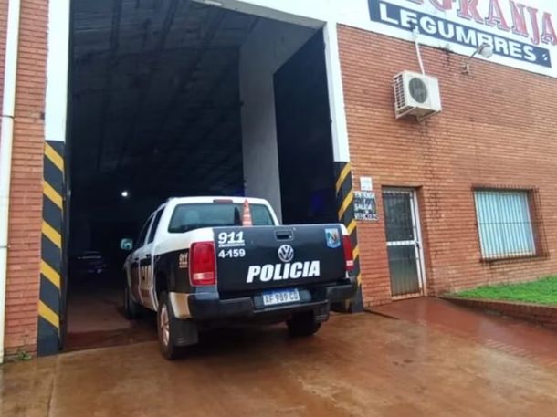 Ocurrió en un depósito de legumbres en la localidad de Eldorado, en el noreste de la provincia de Misiones Ocurrió en un depósito de legumbres en la localidad de Eldorado, en el noreste de la provincia de Misiones