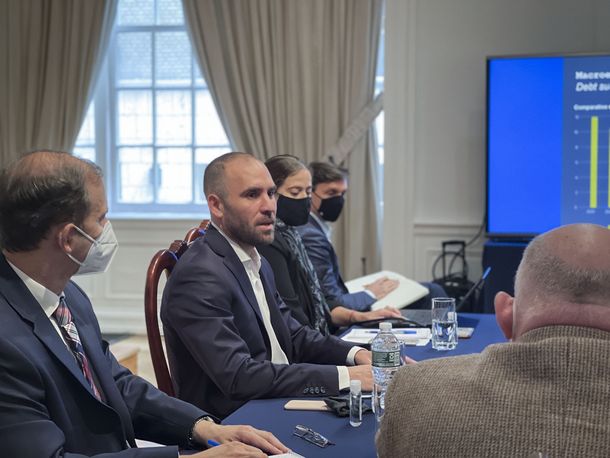 Martín Guzmán presentó las proyecciones macroeconómicas a fondos de inversión en Nueva York
