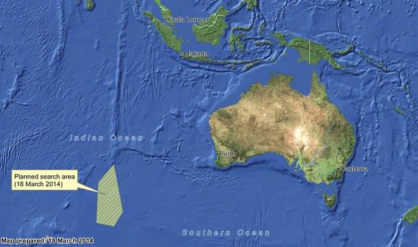 Los familiares de los pasajeros se muestran escépticos ante los posibles restos del avión en Australia