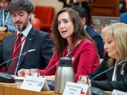 Victoria Villarruel en Madrid. Victoria Villarruel en Madrid.