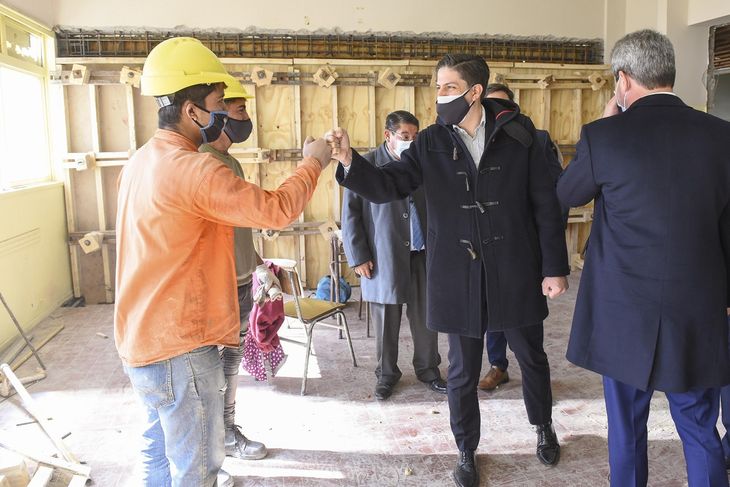 Nicolás Trotta en San Juan