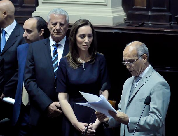 Primer discurso de Vidal como gobernadora: La Provincia está quebrada