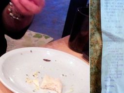 pidio una pizza y encontro una cucaracha muerta dentro de su fugazza pidio una pizza y encontro una cucaracha muerta dentro de su fugazza