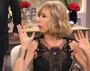 Inés Estévez le respondió a Mirtha Legrand si es kirchnerista - Crédito:&nbsp;@mirthalegrand