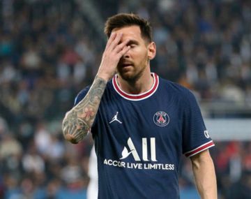 Messi está lesionado y no jugará en el PSG por la Champions League