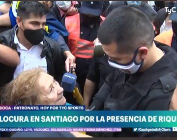 Locura por Riquelme en Santiago del Estero