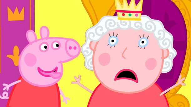 El día que la reina Isabel II protagonizó Peppa Pig
