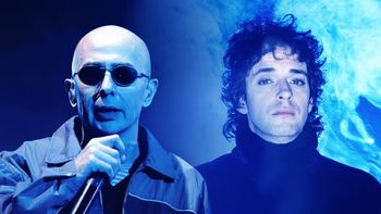 Indio Solari y Gustavo Cerati