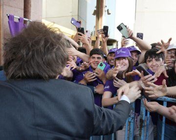Javier Milei en Córdoba.