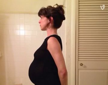 Pura ternura: mirá el video de un embarazo de nueve meses en solo seis segundos