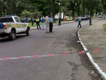 Los policías se encontraban patrullando la zona